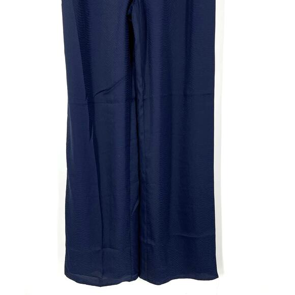 Anthropologie Foxiedox Nixie Lace Jumpsuit Navy Blue Women’s Small - Picture 6 of 9